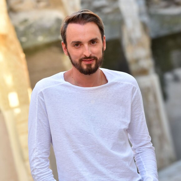 Exclusif - Christophe Willem - Enregistrement de l'émission "La Chanson de l'Année, Fête de la Musique" dans les arènes de Nîmes, le 20 juin 2015.