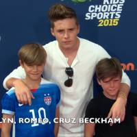 Brooklyn Beckham, Romeo et Cruz : Trio stylé aux côtés des stars du sport US