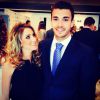 Jules Bianchi avec sa compagne Camille Marchetti, photo publiée sur le compte Twitter de cette dernière, le 23 mai 2014