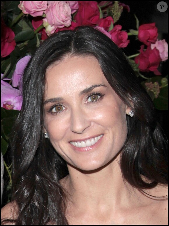 Demi Moore en février 2010. 