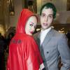 Richard Hilfiger et sa compagne Rita Ora - Inauguration de la boutique Tommy Hilfiger Bd des Capucines à Paris le 31 mars 2015. 