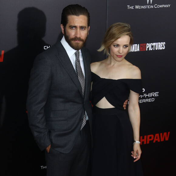 Jake Gyllenhaal, Rachel McAdams - Première du film "Southpaw" à New York le 20 juillet 2015.