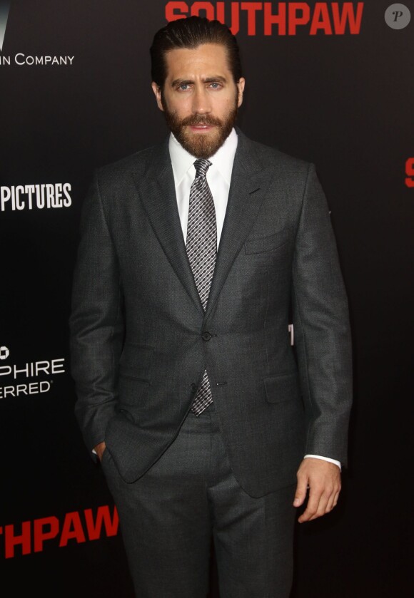 Jake Gyllenhaal - Première du film "Southpaw" à New York le 20 juillet 2015.