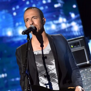 Exclusif - Le chanteur Calogero - Enregistrement de l'émission "La Chanson de l'Année, Fête de la Musique" à Nîmes, le 19 juin 2015, présentée par Nikos Aliagas pour la chaîne de télévision TF1.