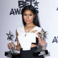 Nicki Minaj - Press Room des BET Awards au Th&eacute;atre Microsoft de Los Angeles le 28 juin 2015.&nbsp;  