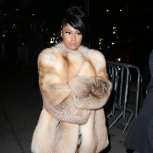 Nicki Minaj - Arrivées des people au déilé Marc Jacobs lors de la fashion week à New York le 19 février 2015. 