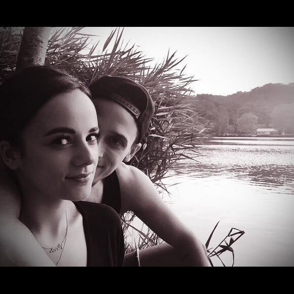 Alizée et Grégoire Lyonnet plus amoureux que jamais lors de leurs vacances en Corse. Juillet 2015.