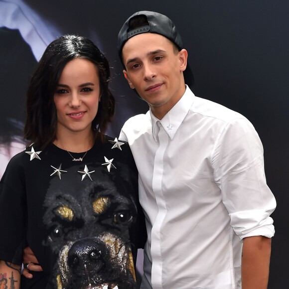 Alizée et son compagnon Grégoire Lyonnet - Jour 1 - Photocall lors du 55e festival de télévision de Monte-Carlo à Monaco. Le 14 juin 2015.