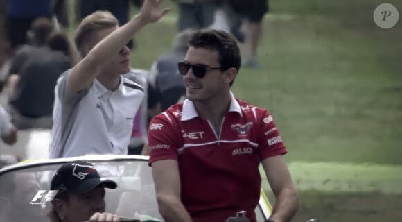 Jules Bianchi, décédé le 17 juillet 2015 - capture d'écran d'une vidéo hommage de la Formule 1