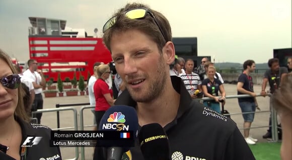 Romain Grosjean - capture d'écran d'une vidéo hommage à Jules Bianchi, décédé le 17 juillet 2015 à 25 ans