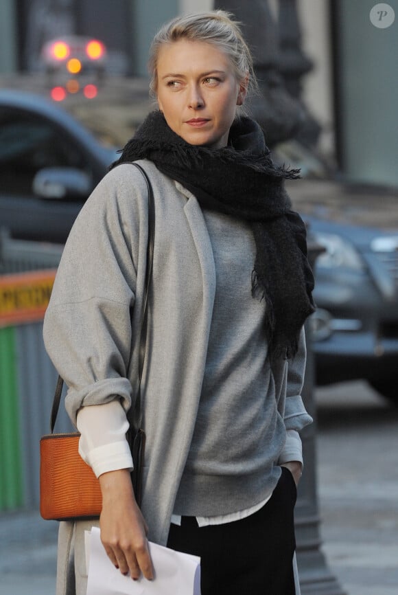 Maria Sharapova dans les rues de Paris, le 1er juin 2015