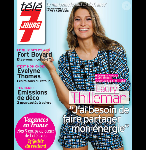 Magazine Télé 7 Jours, programmes du 1er au 7 août 2015.