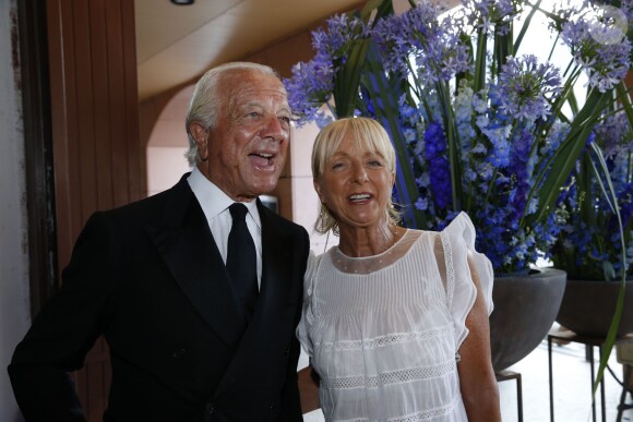 Exclusif - Erminio Giraud et sa femme - Soirée "I defend Gala 2015", organisée pour la Fondation "Robert F. Kennedy Human Rights Europe" au Tunnel Riva à Monaco le 16 juillet 2015.