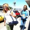 Reese Witherspoon et sa fille Ava Philippe, son parfait sosie, à l'aéroport LAX de Los Angeles le 25 juillet 2015
