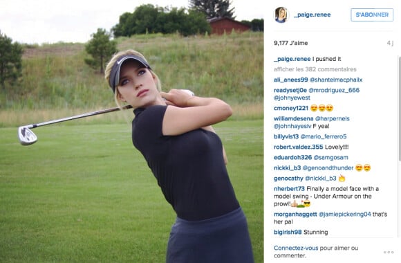 La jolie golfeuse Paige Spiranac - 2015