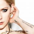  Avril Lavigne a ajout&eacute; une photo sur son compte Instagram afin de faire la promotion de son nouveau morceau Give You What You Like, le 10 f&eacute;vrier 2015 