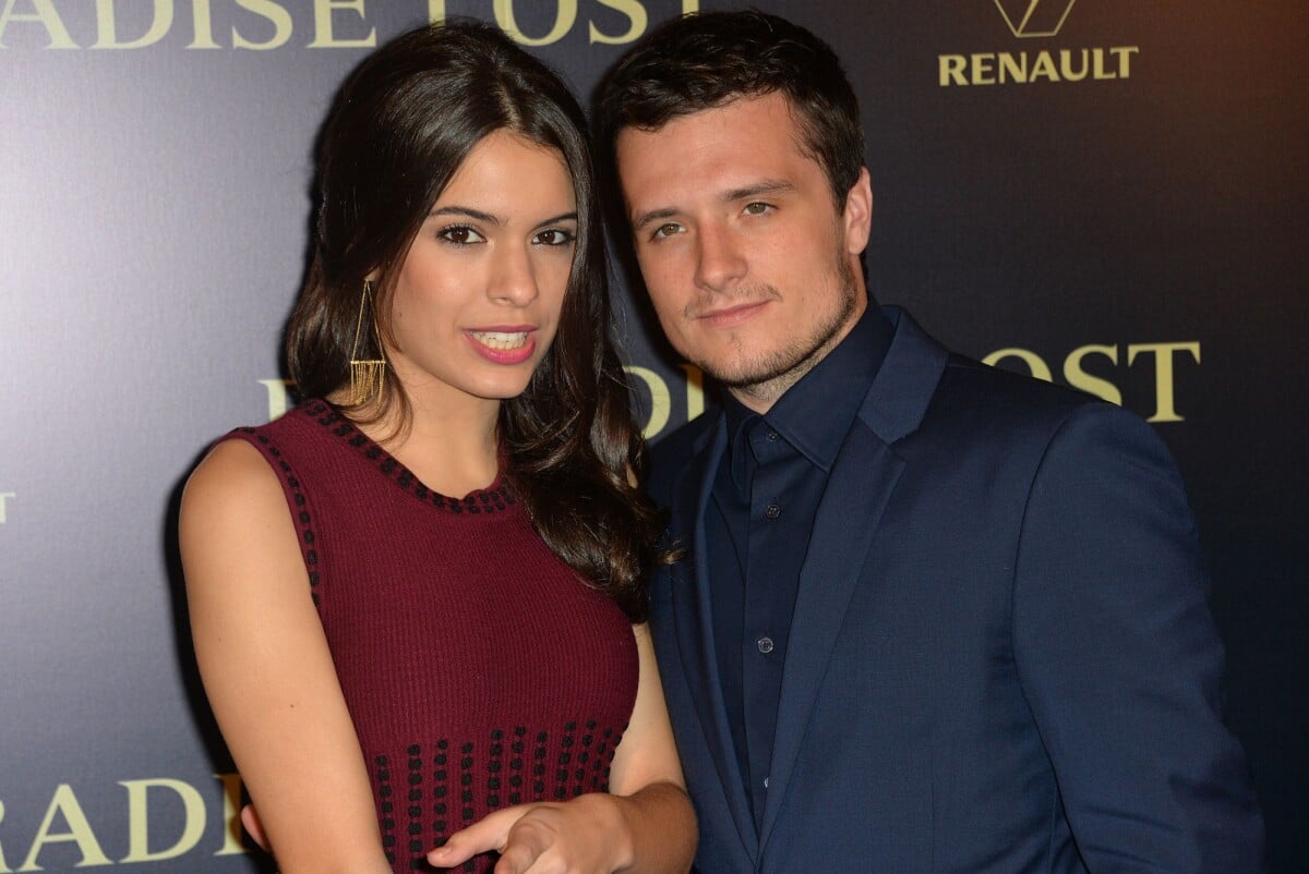 Photo : Claudia Traisac et Josh Hutcherson - Avant-première du film  