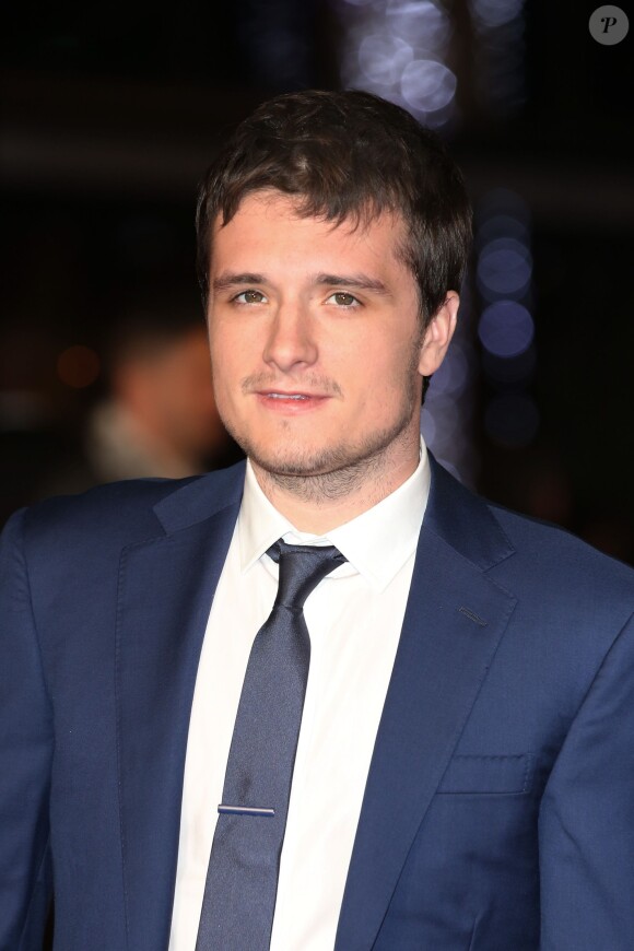 Josh Hutcherson - Première du film "Hunger Games - La Révolte : Partie 1" Odeon Leicester Square à Londres, le 10 novembre 2014. 