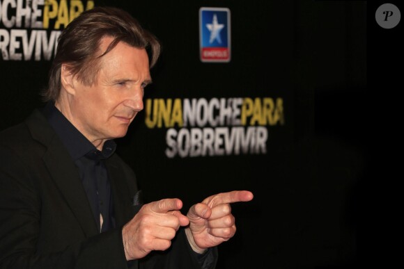 Liam Neeson - Première du film "Narco Sub" à Madrid en Espagne le 24 mars 2015. 