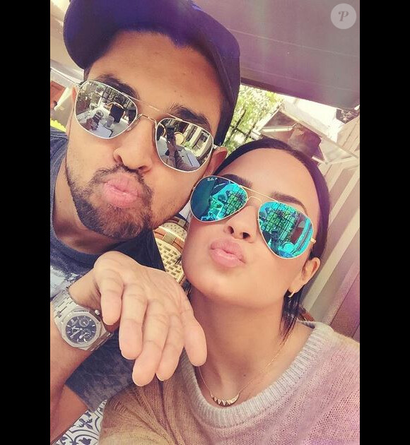 Demi Lovato et son compagnon sur Instagram. Juillet 2015