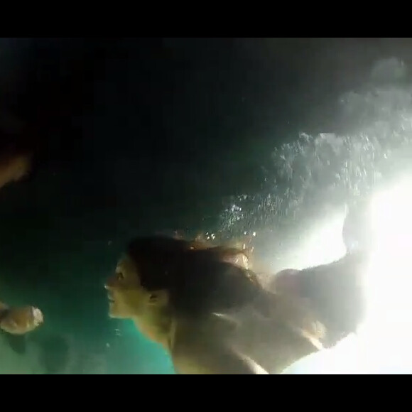 Laury Thilleman en vacances au Liban où elle fête ce 30 juillet son 24e anniversaire. Juillet 2015.