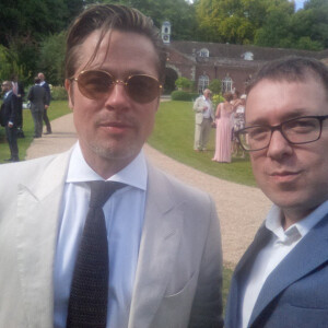 Brad Pitt parmi les invités du mariage de Guy Richie et Jacqui Ainsley le 30 juillet 2015