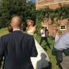 Le top Jacqui lors du mariage de Guy Richie et Jacqui Ainsley le 30 juillet 2015