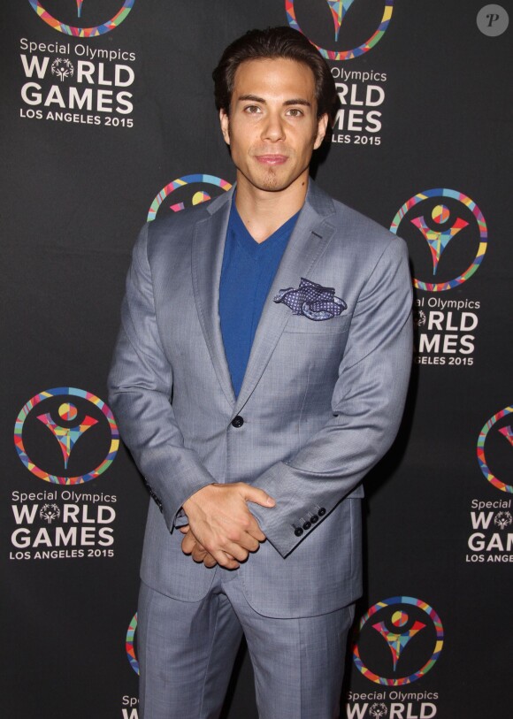 Apolo Ohno à la soirée "Special Olympics Dance Challenge" au centre Wallis Annenberg à Beverly Hills, le 31 juillet 2015