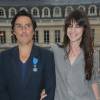 Yvan Attal et Charlotte Gainsbourg à Paris le 19 juin 2013.