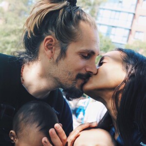 Zoe Saldana a ajouté une photo à son compte Facebook avec son amoureux Marco Perego, le 15 juillet 2015