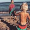 Isaac et Bodhi, les deux fils de Mark Webber sur Instagram / juillet 2015