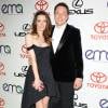 Elon Musk et Talulah Riley lors des '2012 Environmental Media Awards' à Los Angeles, le 29 septembre 2012