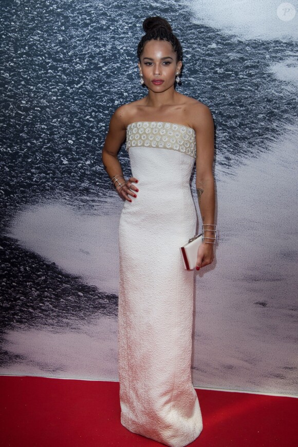 Zoe Kravitz (manchettes Glam'Azone Messika Joaillerie en or et Diamants) - Première du film "Dope" dans la Quinzaine des Réalisateurs lors du 68ème festival international du film de Cannes. Le 22 mai 2015