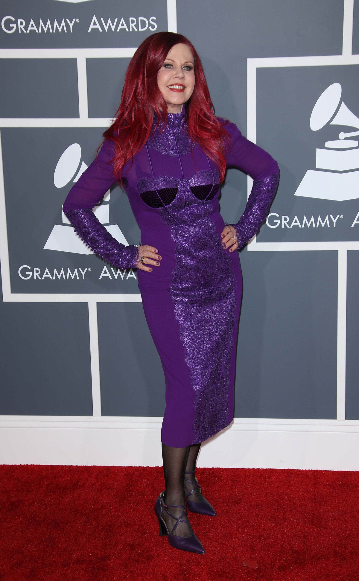 Photo Kate Pierson 55e cérémonie des Grammy Awards à Los Angeles le