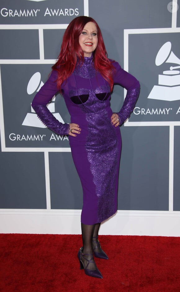 Kate Pierson - 55e cérémonie des Grammy Awards à Los Angeles le 10 Février 2013.