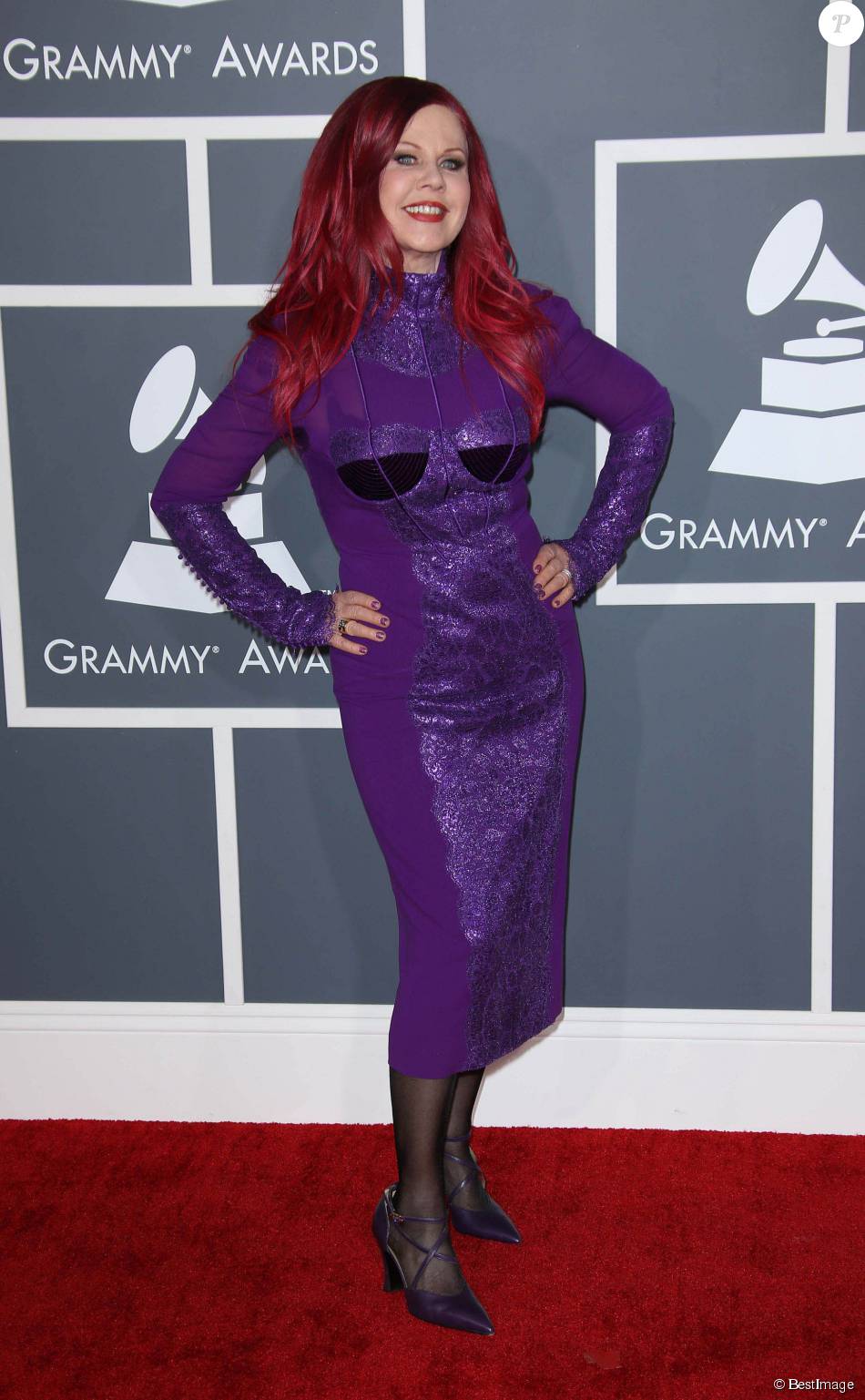 Kate Pierson 55e cérémonie des Grammy Awards à Los Angeles le 10
