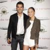 Jesse Metcalfe et sa petite amie Cara Santana à la journée caritative "Stuart House" à Los Angeles, le 26 avril 2015  