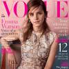 Emma Watson en couverture du numéro de septembre 2015 de Vogue UK. Shootée par Mario Testino et habillée par Stella McCartney.