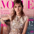  Emma Watson en couverture du num&eacute;ro de septembre 2015 de Vogue UK. Shoot&eacute;e par Mario Testino et habill&eacute;e par Stella McCartney. 