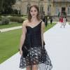 Emma Watson (habillée en Dior) à Paris le 7 juillet 2014