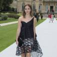  Emma Watson (habill&eacute;e en Dior) &agrave; Paris le 7 juillet 2014 