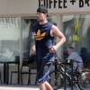 Exclusif - Josh Duhamel dans les rues de Santa Monica, le 7 aout 2015 