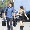 Fergie et son mari Josh Duhamel arrivent à un rendez vous à Hollywood Los Angeles, le 24 Juillet 2015  