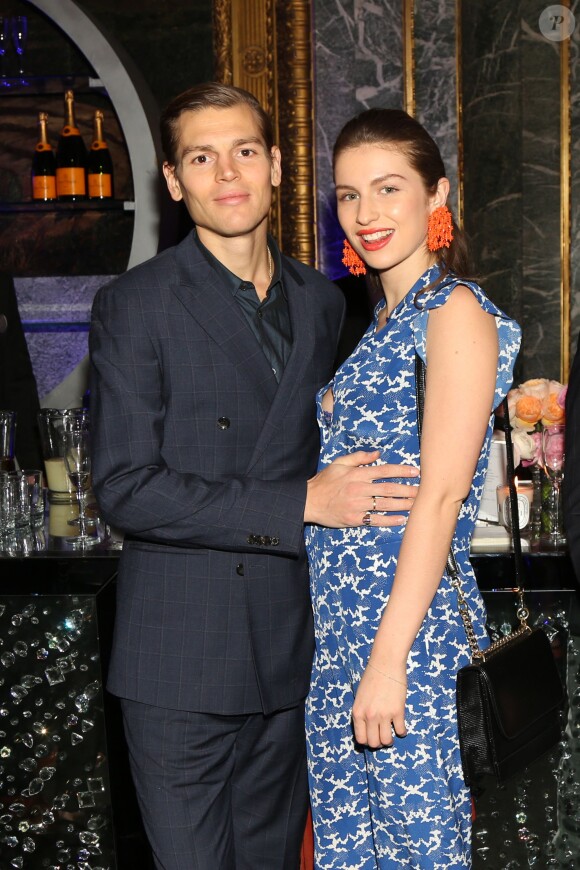 Ian Jones et Tali Lennox, le 12 janvier 2015 à New York.