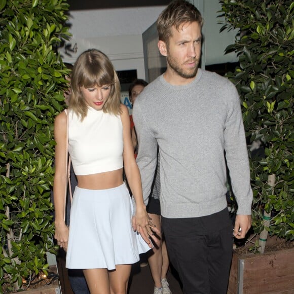 Taylor Swift et son amoureux Calvin Harris sont allés dîner au restaurant italien Giorgio Baldi à Santa Monica, Los Angeles, le 11 août 2015