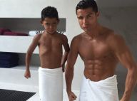 Cristiano Ronaldo : Super sexy et torse nu, la star prend la pose avec son fils