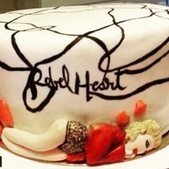 Le gâteau offert à Madonna pour ses 57 ans, le 16 août 2015