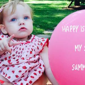 Summer Rain, la fille de Christina Aguilera fête son premier anniversaire / août 2015