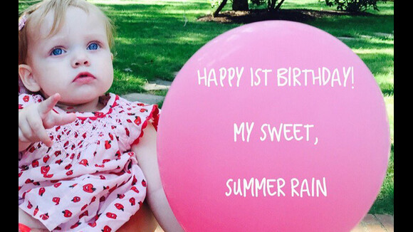 Christina Aguilera : 1er anniversaire de son adorable Summer Rain !
