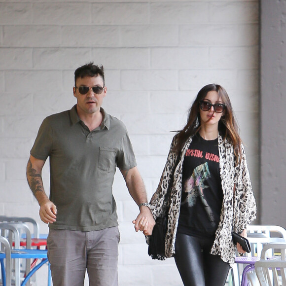 Megan fox et Brian Austin Green à Beverly Hills le 10 juin 2015.